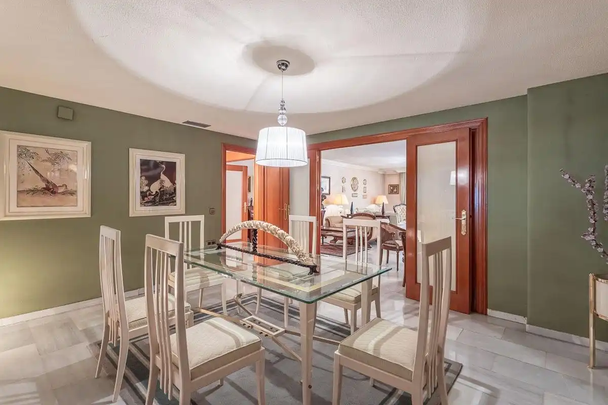 Dining room of Flat for sale in Granada  with Private garden, Storage room and Community pool