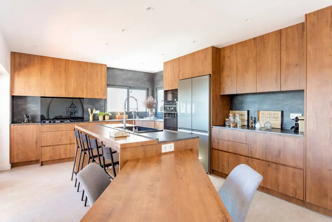 Kitchen of Houses for rent in Gavà  with Air Conditioner, Heating and Private garden