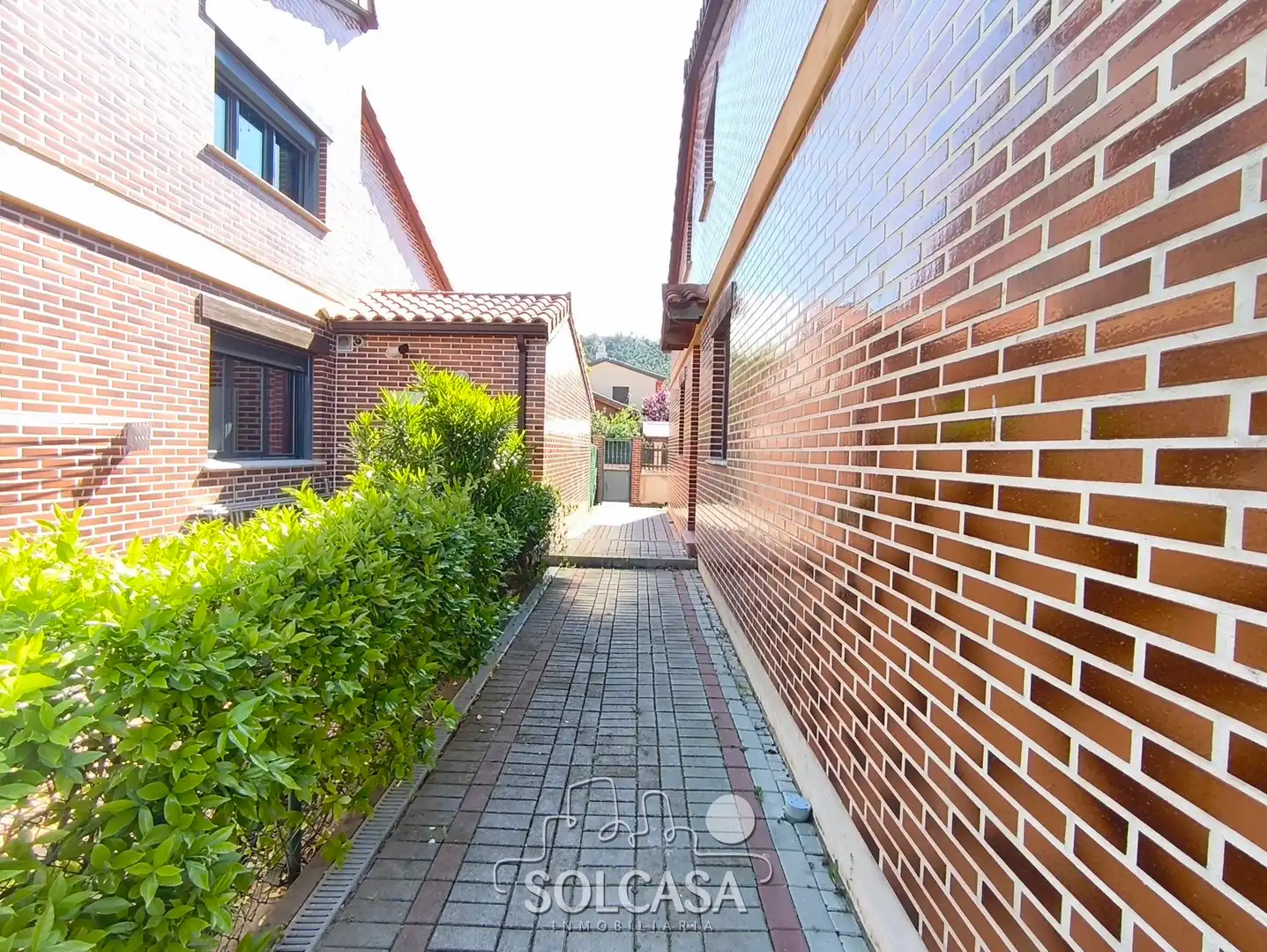 Vista exterior de Casa o chalet en venta en Renedo de Esgueva con Calefacción, Jardín privado y Parquet