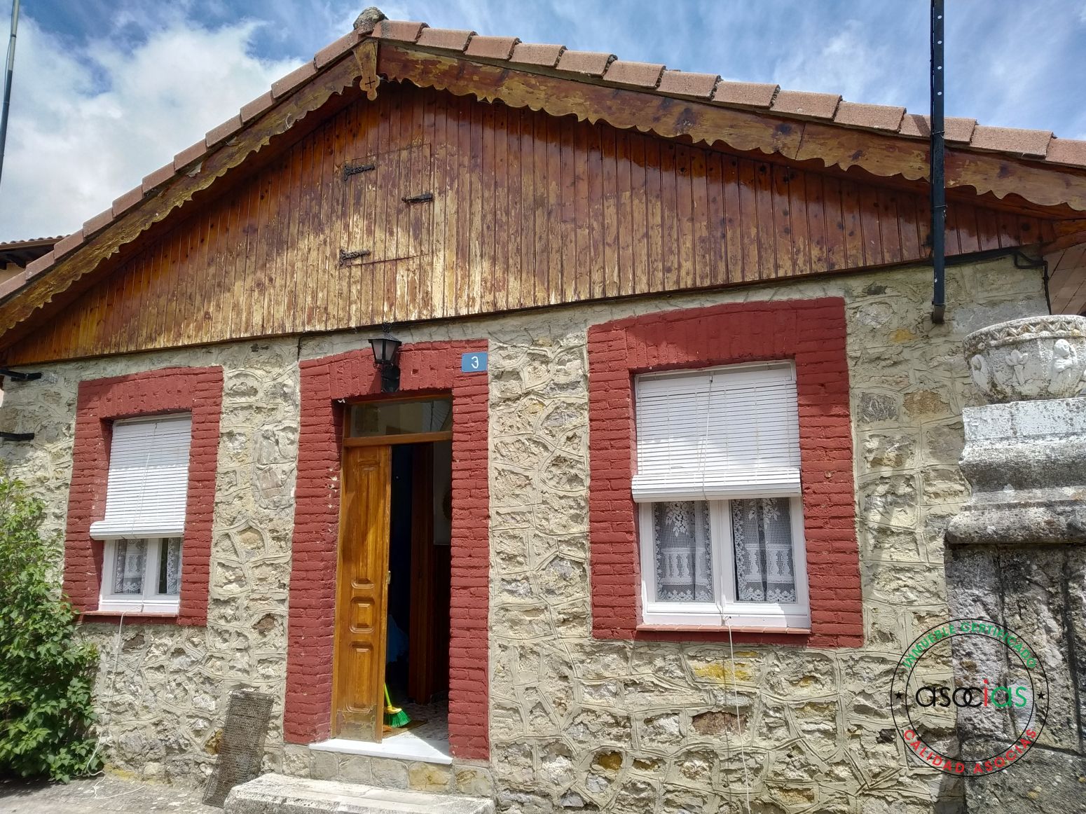 Exterior view of House or chalet for sale in Valdepiélago  with Heating and Storage room