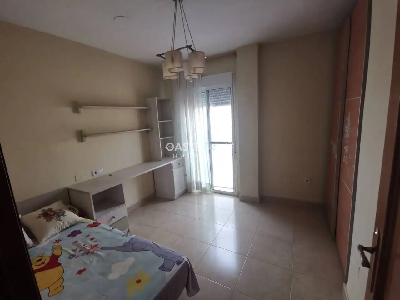 Schlafzimmer von Wohnung zur Miete in Cartagena mit Klimaanlage, Möbliert und Balkon