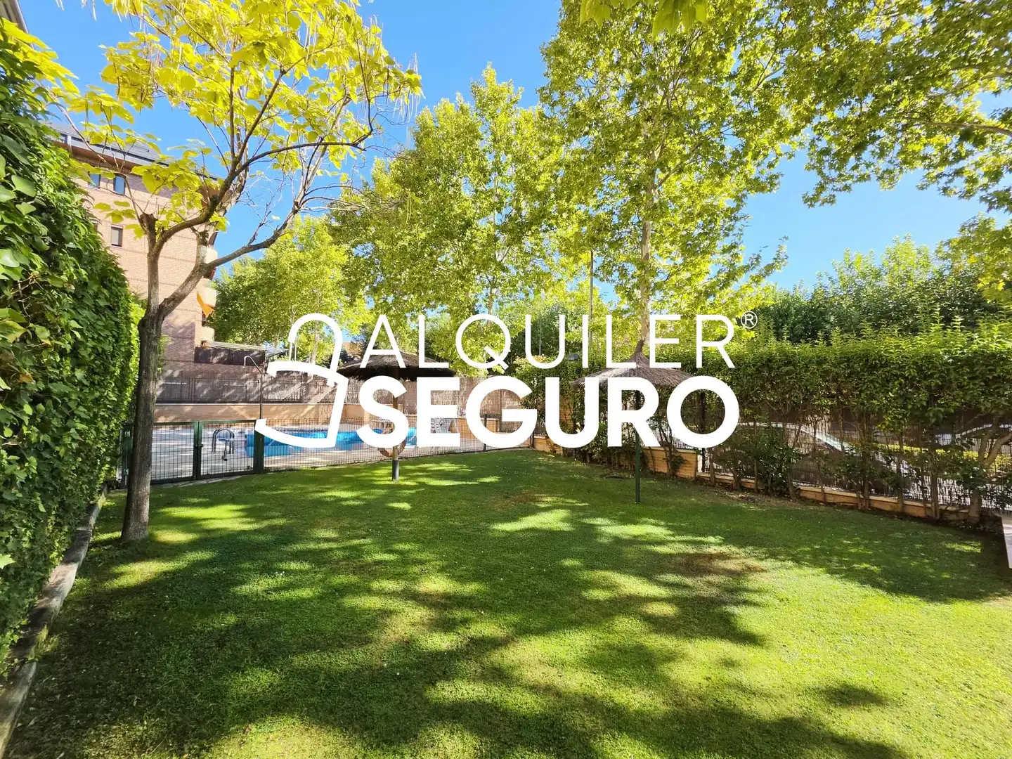 Garden of Flat for rent in Boadilla del Monte  with Air Conditioner, Heating and Terrace