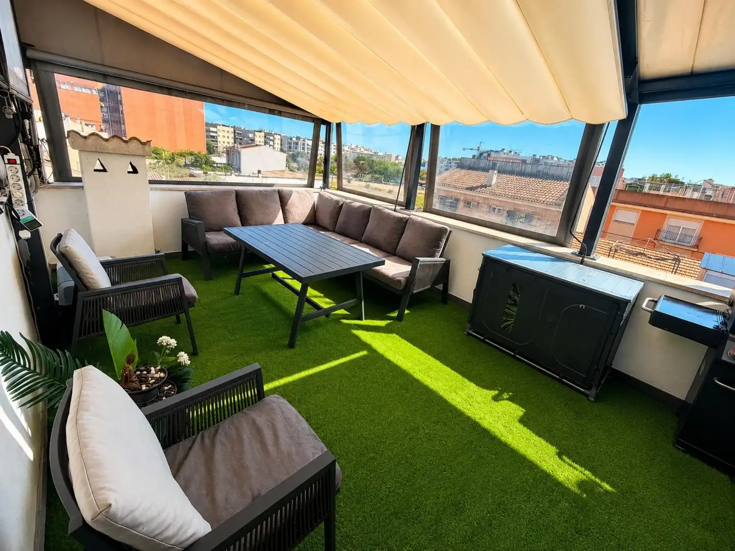 Terraza de Casa adosada en venta en  Palma de Mallorca con Calefacción y Amueblado