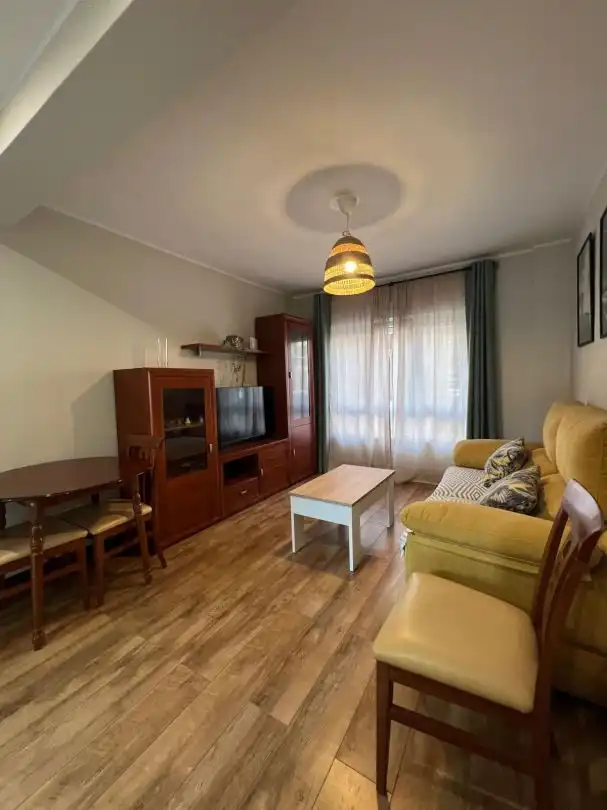 Living room of Flat for rent in Gijón   with Heating and Terrace