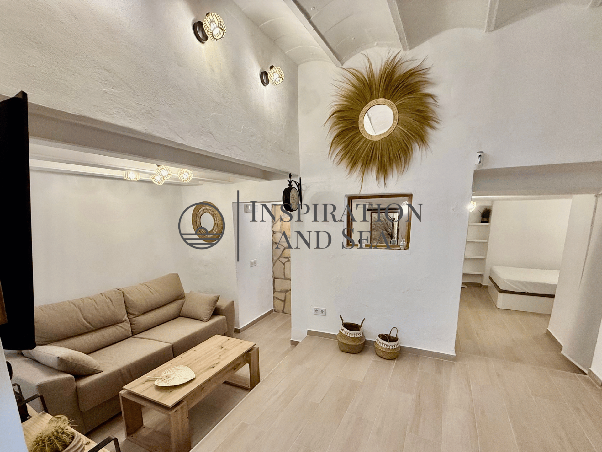 Living room of Flat for sale in Eivissa  with Air Conditioner, Heating and Furnished