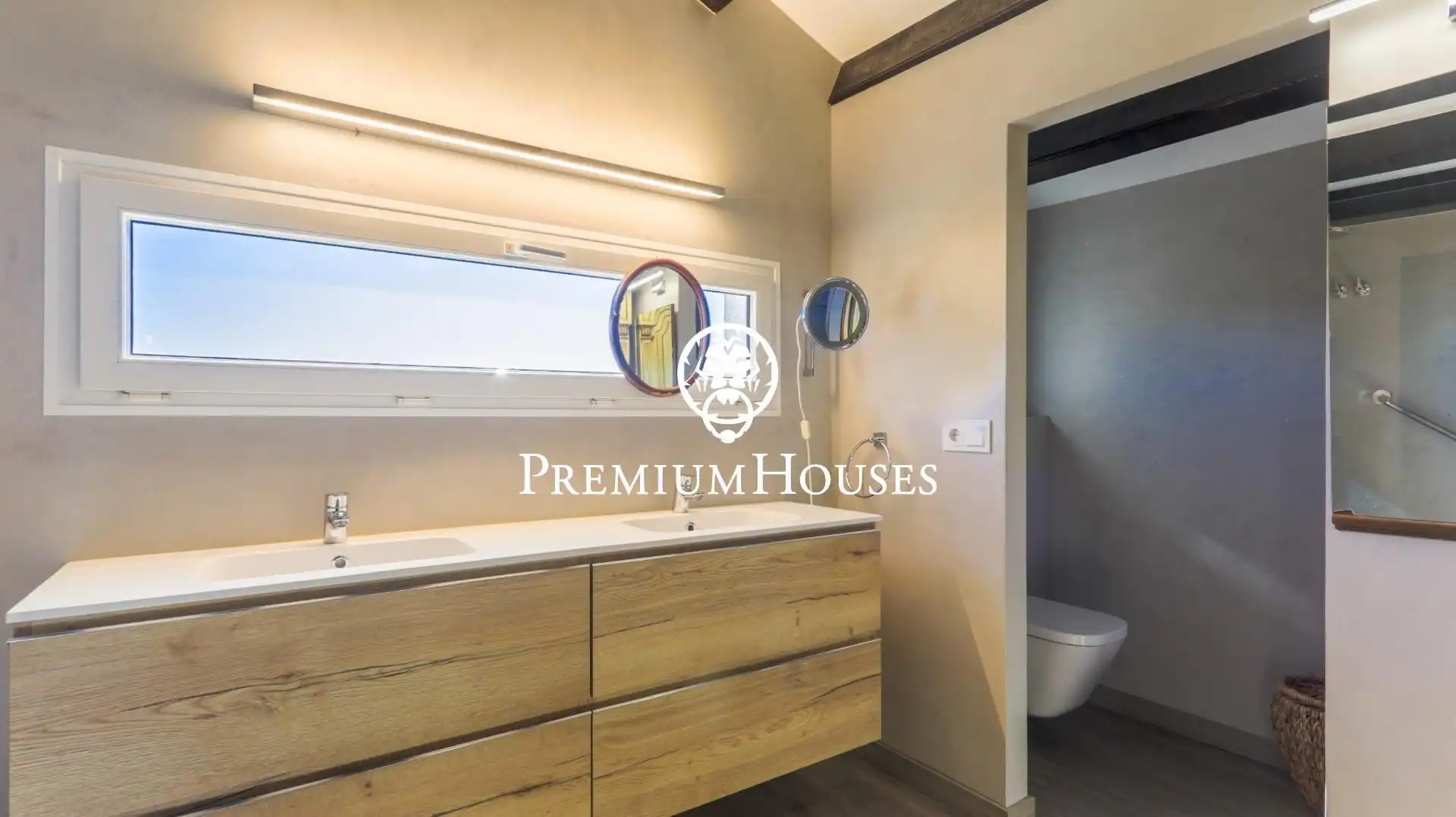 Baño de Casa o chalet en venta en Mataró con Aire acondicionado, Calefacción y Jardín privado