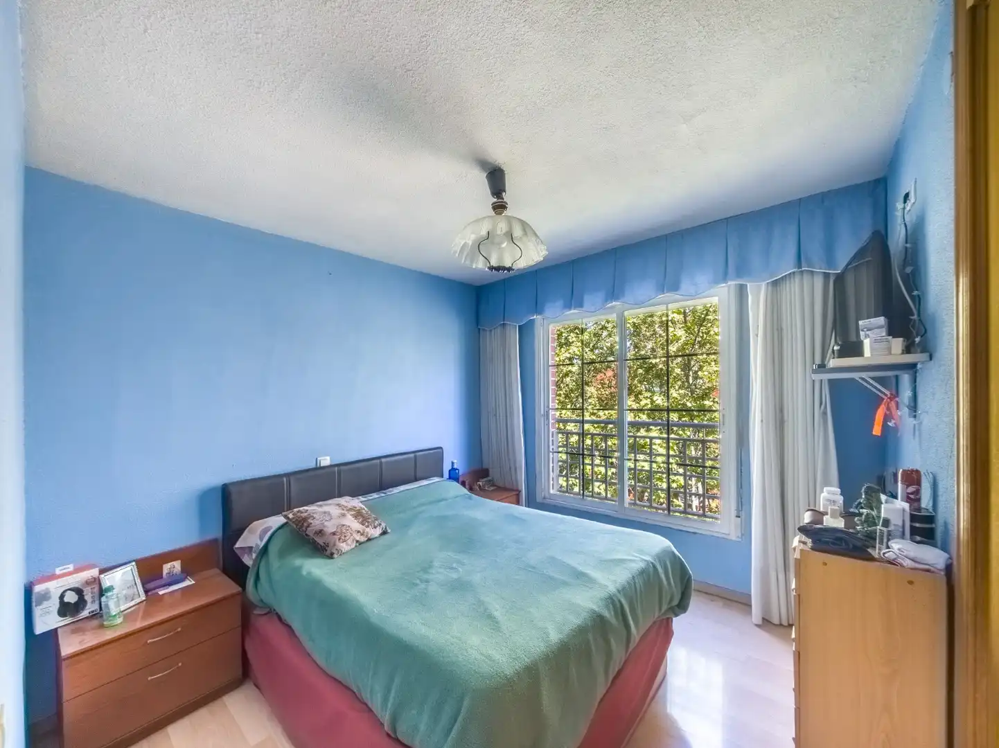 Schlafzimmer von Wohnung zum Verkauf in Madrid mit Heizung, Terrasse und Balkon