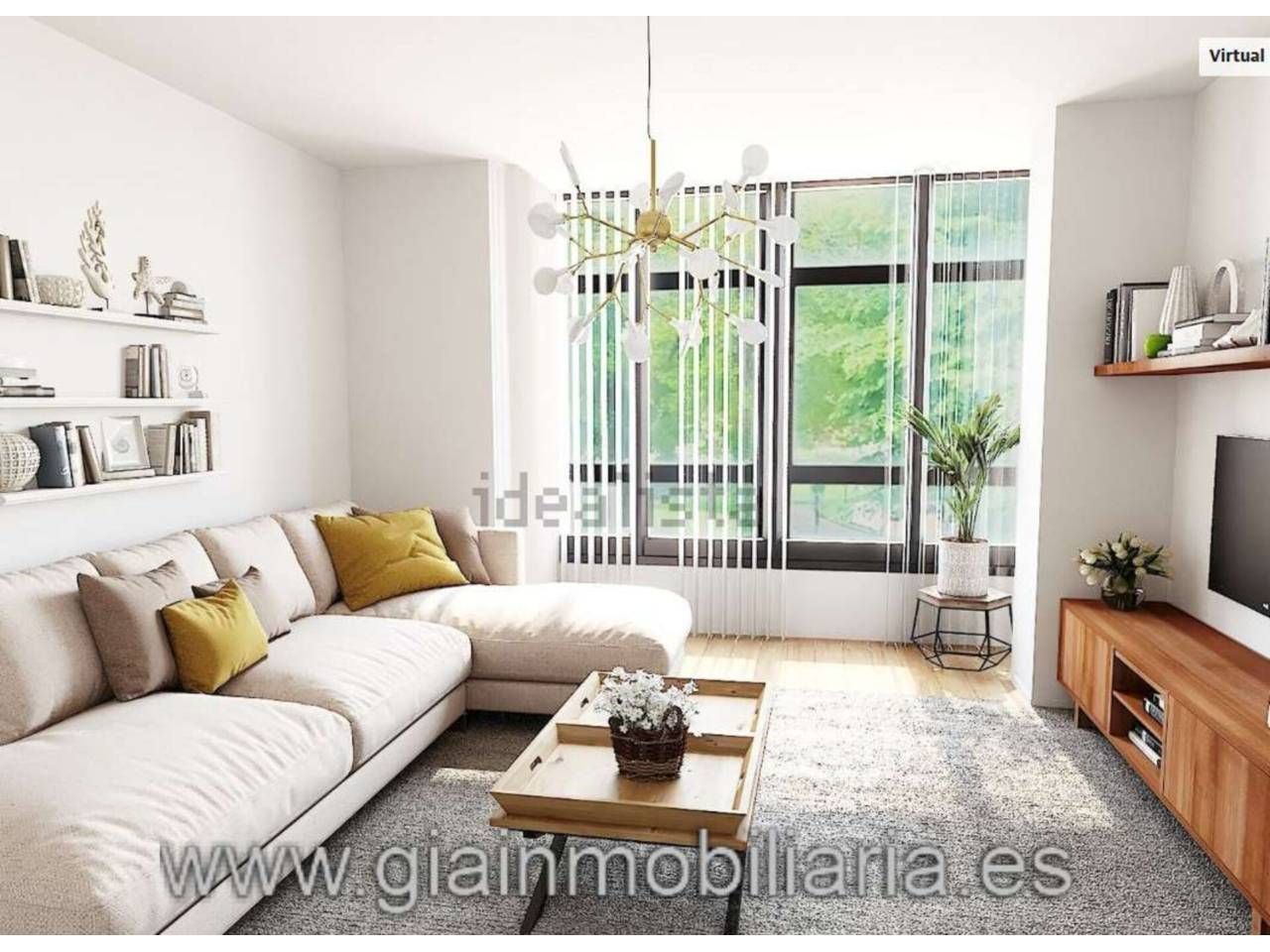 Living room of Flat for sale in Mondariz-Balneario  with Heating and Storage room