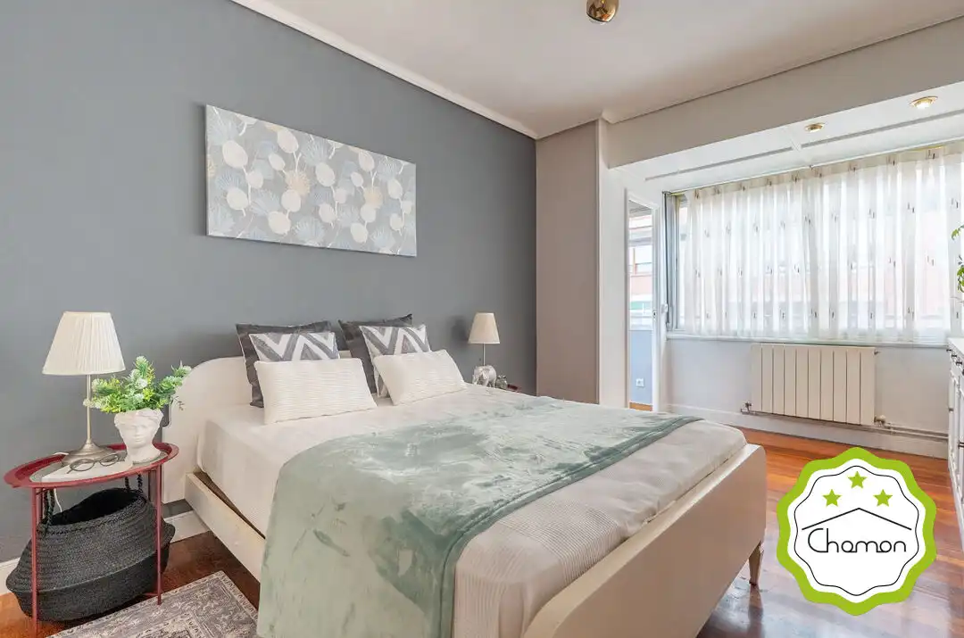 Bedroom of Flat for sale in Leioa  with Heating, Terrace and Storage room