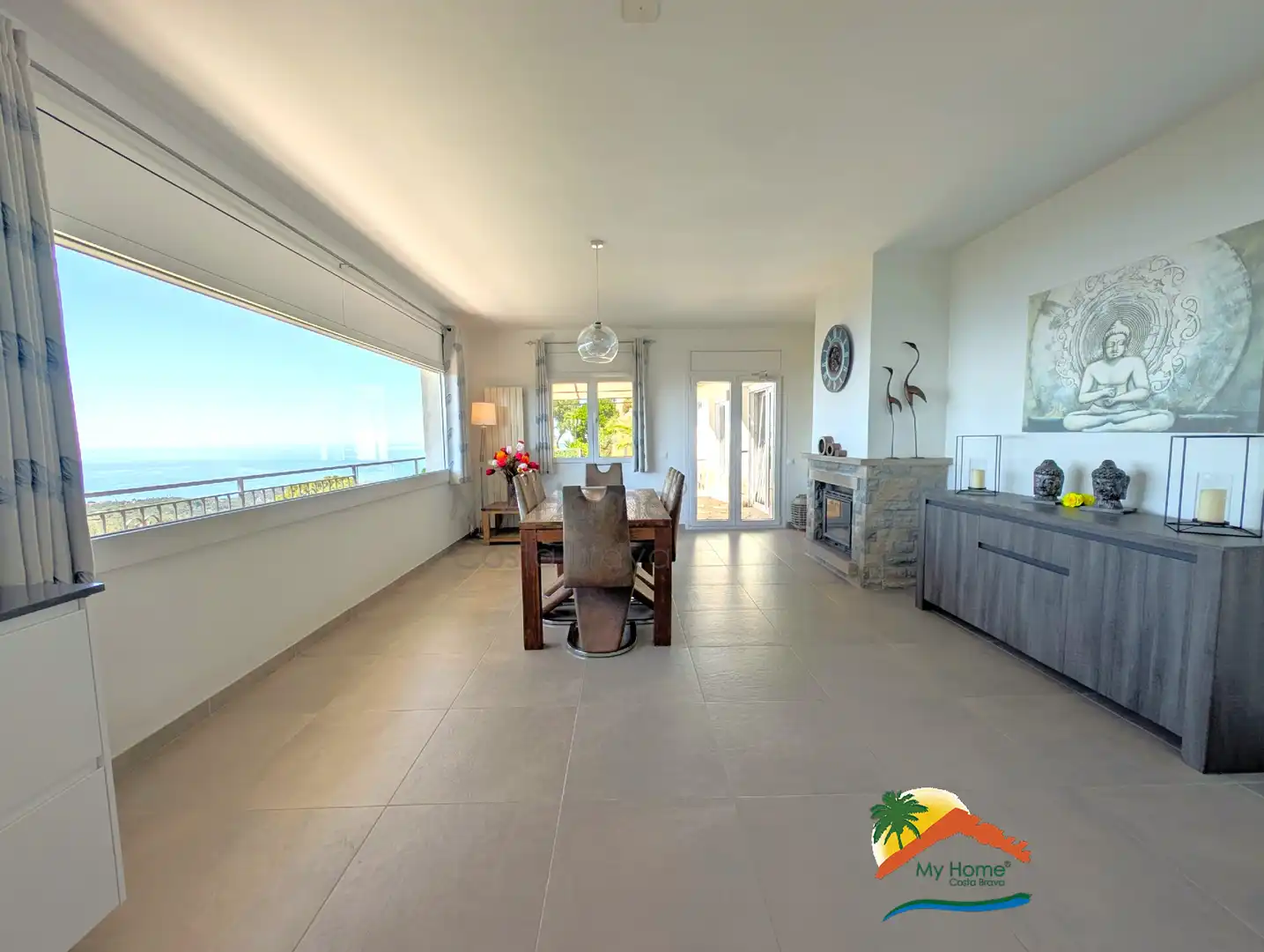Comedor de Casa o chalet en venta en Lloret de Mar con Aire acondicionado, Calefacción y Jardín privado