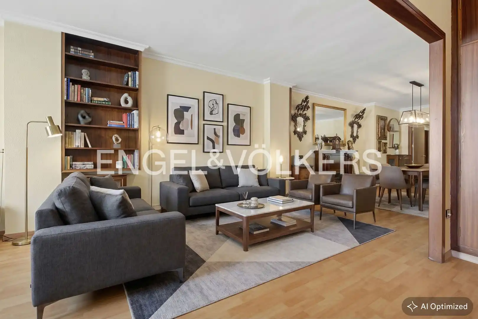 Living room of Flat for sale in Sevilla  with Air Conditioner, Heating and Balcony