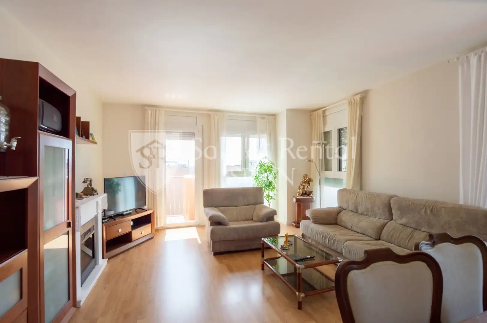 Sala de estar de Piso en venta en Blanes con Aire acondicionado y Terraza