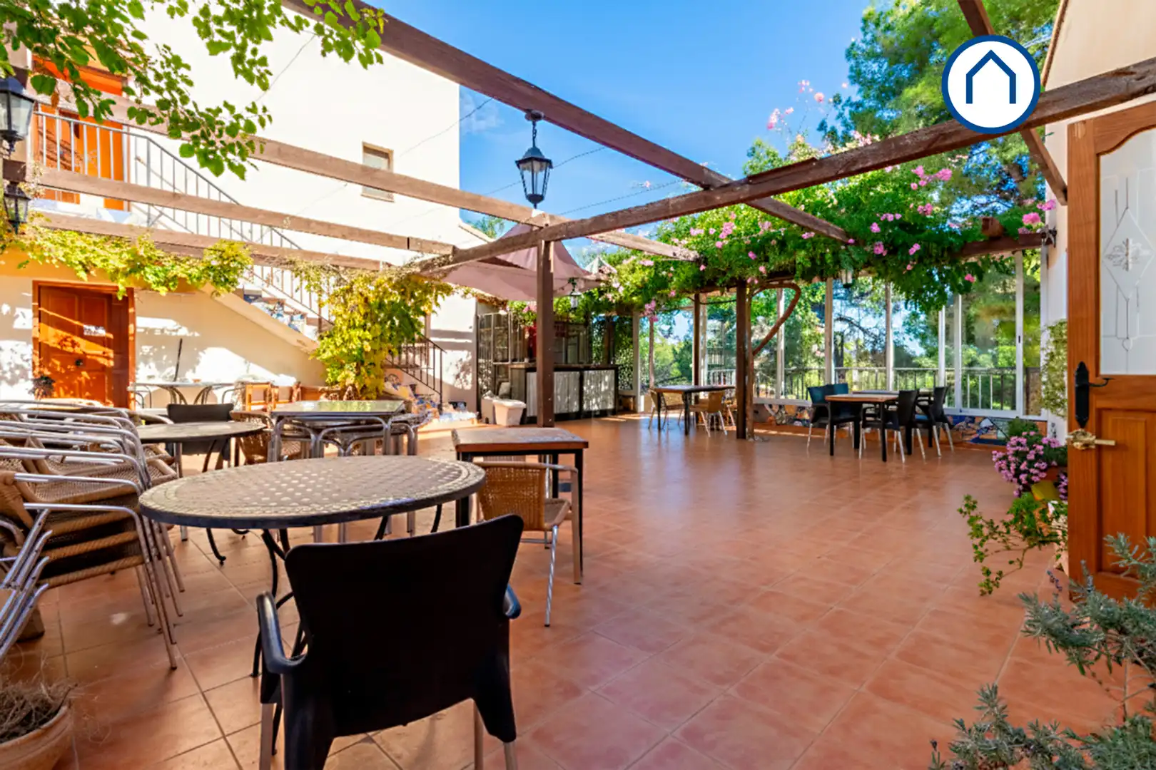 Terrassa de Finca rústica en venda en Alhama de Murcia amb Aire condicionat, Calefacció i Jardí privat