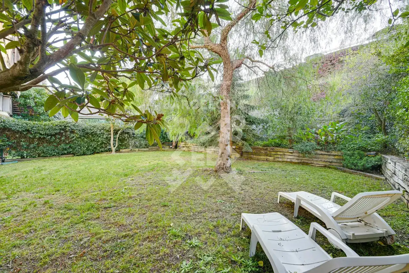 Garten von Wohnung zum Verkauf in Lloret de Mar mit Klimaanlage, Heizung und Privatgarten