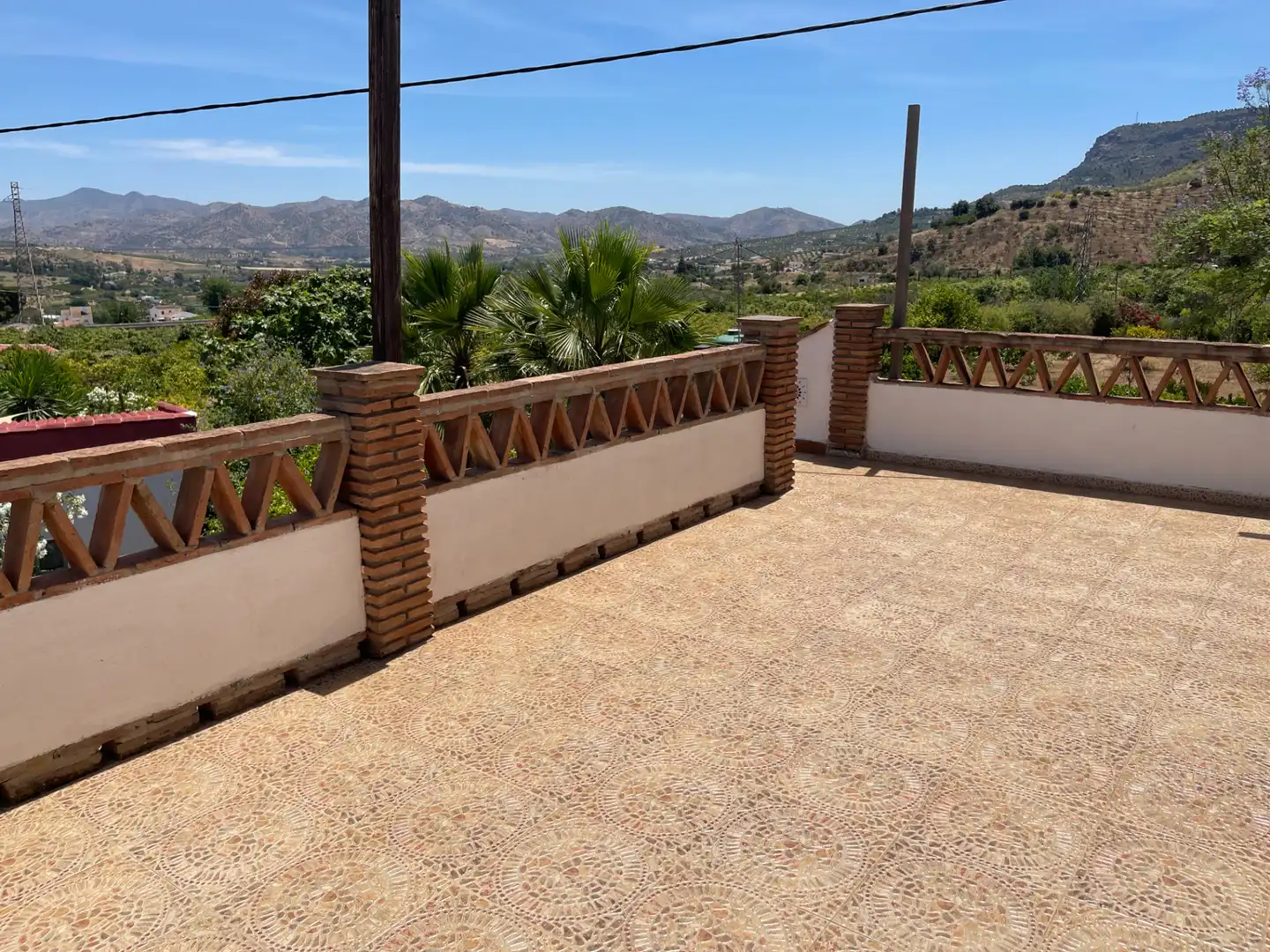 Terrassa de Finca rústica en venda en Álora amb Aire condicionat, Calefacció i Jardí privat