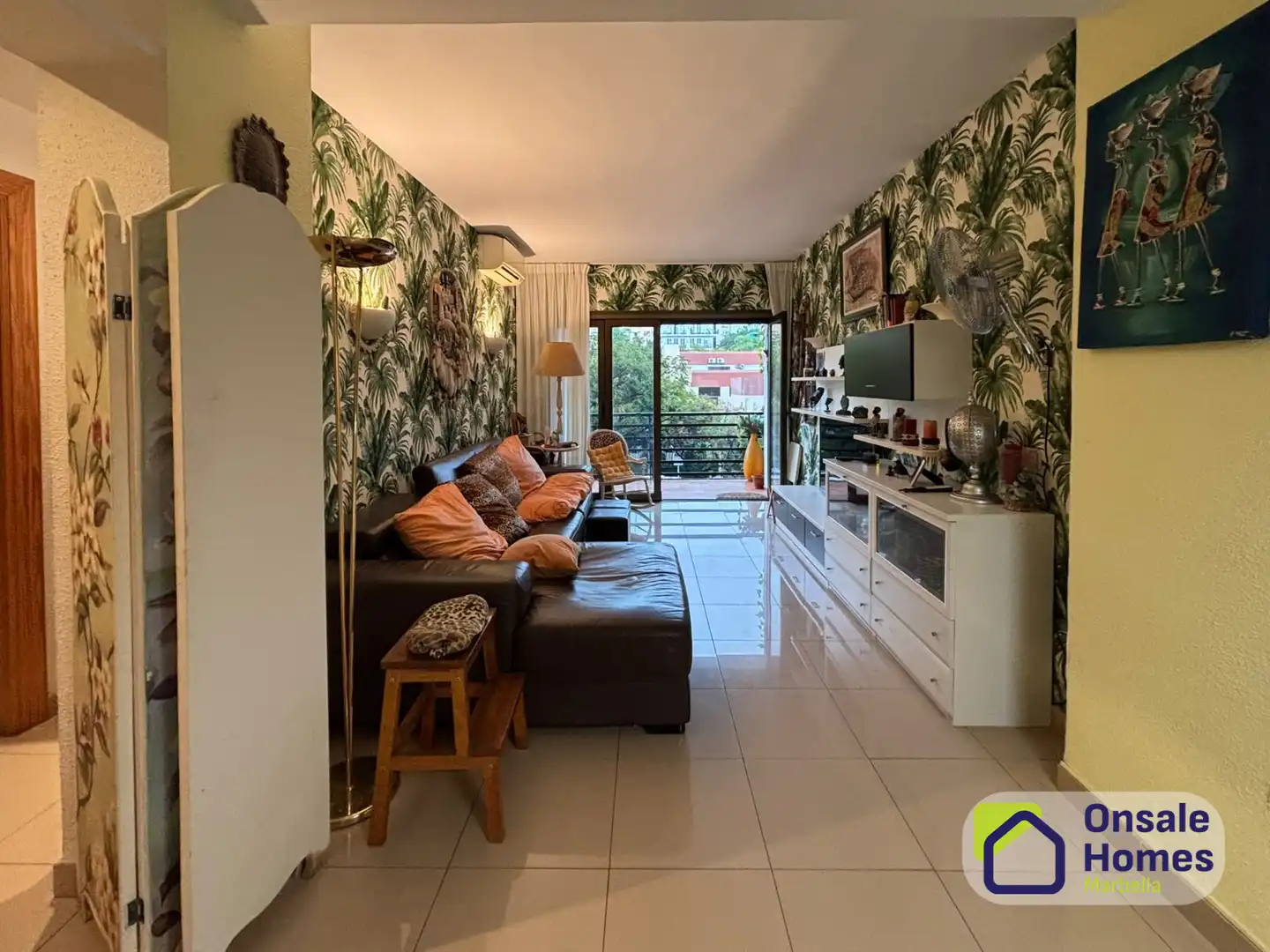 Sala de estar de Piso en venta en Marbella Centro