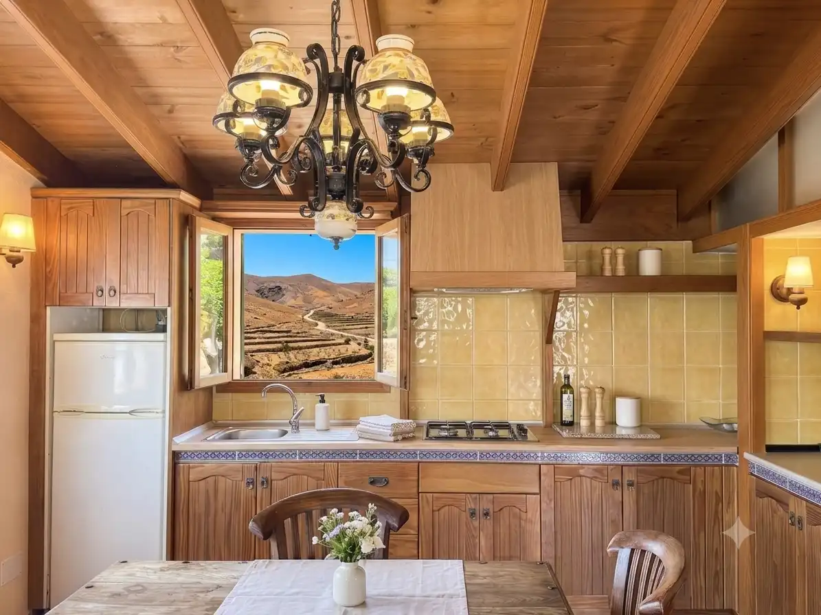 Cocina de Casa o chalet en venta en Betancuria con Calefacción, Jardín privado y Terraza