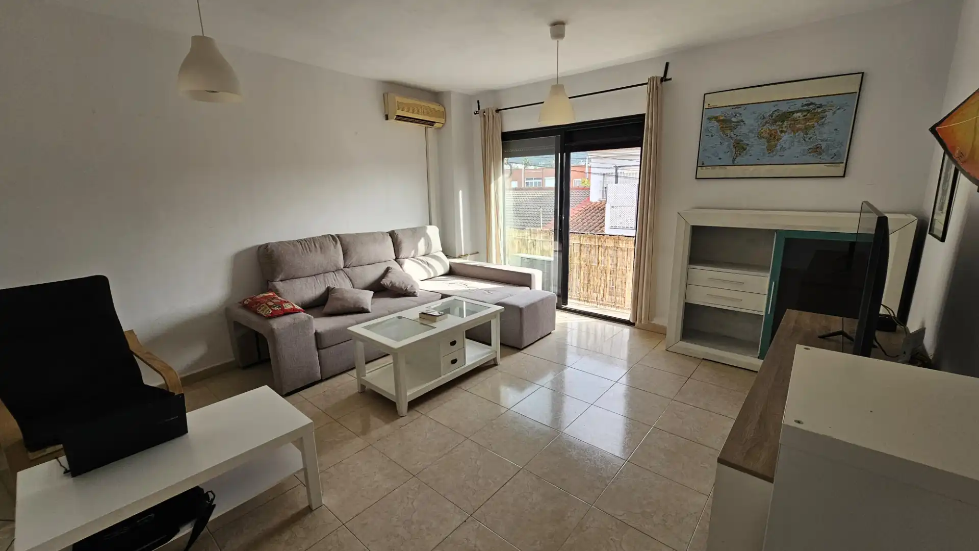 Sala de estar de Piso de alquiler en Málaga con Aire acondicionado y Amueblado