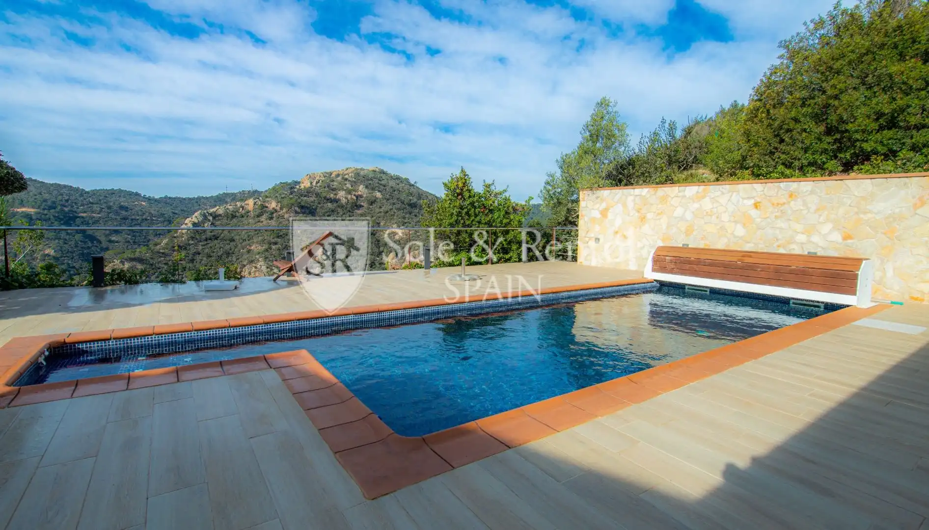 Swimming pool of Houses for sale in Tossa de Mar  with Air Conditioner, Heating and Private garden