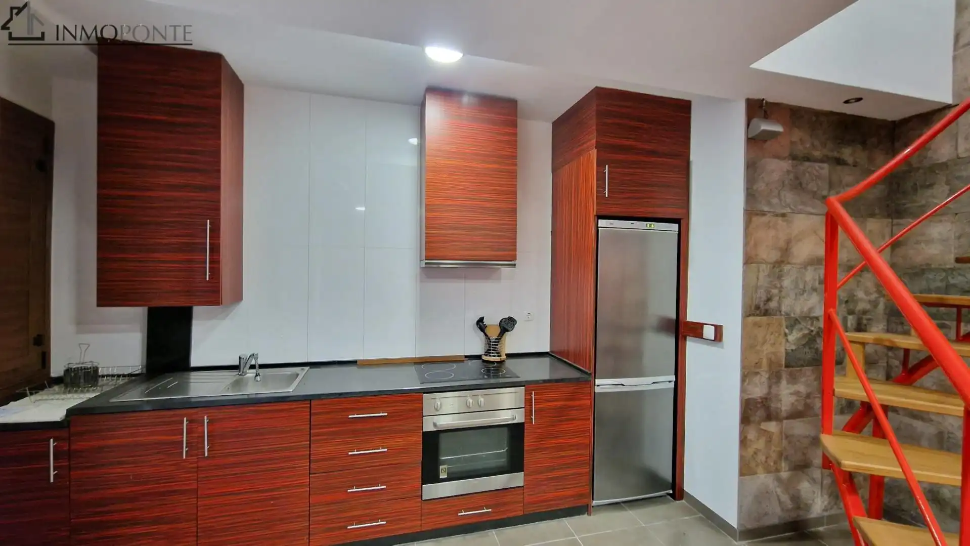 Cocina de Casa adosada en venta en Pontevedra Capital 