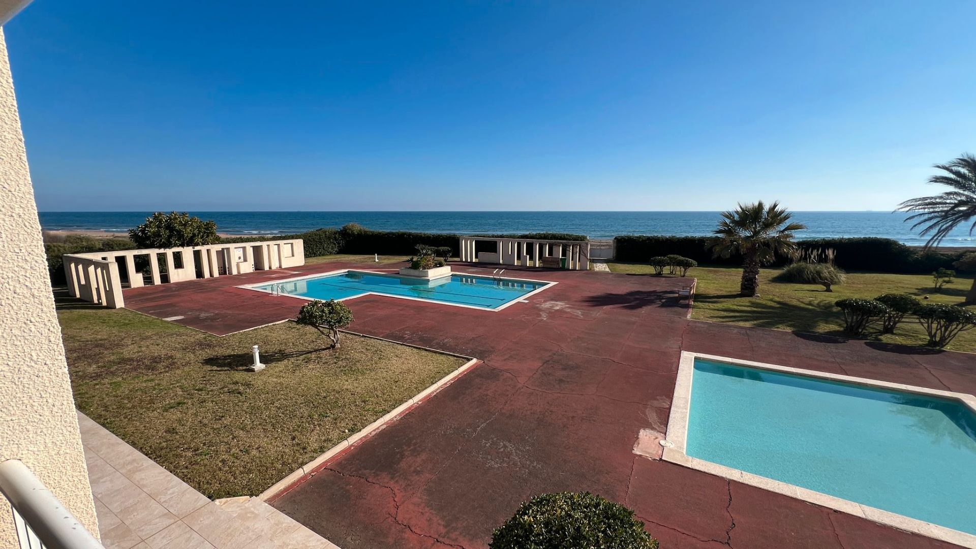 Piscina de Piso de alquiler en Gavà con Calefacción, Parquet y Terraza