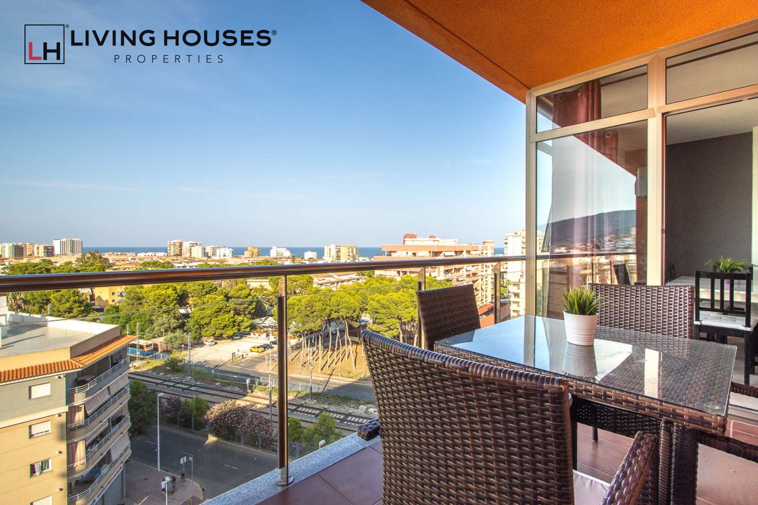 Terrace of Flat for sale in Oropesa del Mar / Orpesa  with Air Conditioner, Heating and Terrace