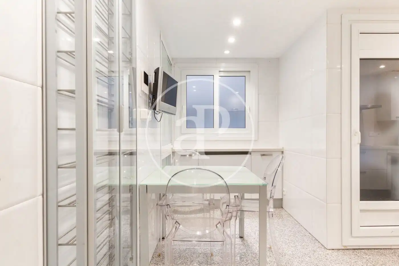 Kitchen of Flat for rent in Valencia  with Air Conditioner, Heating and Storage room