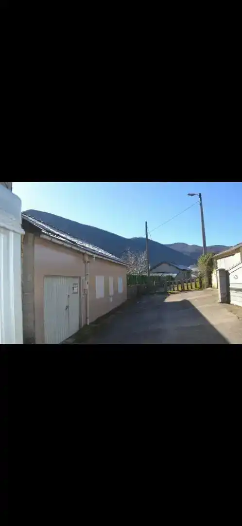 Vista exterior de Casa o chalet en venta en Villablino con Jardín privado, Trastero y Amueblado