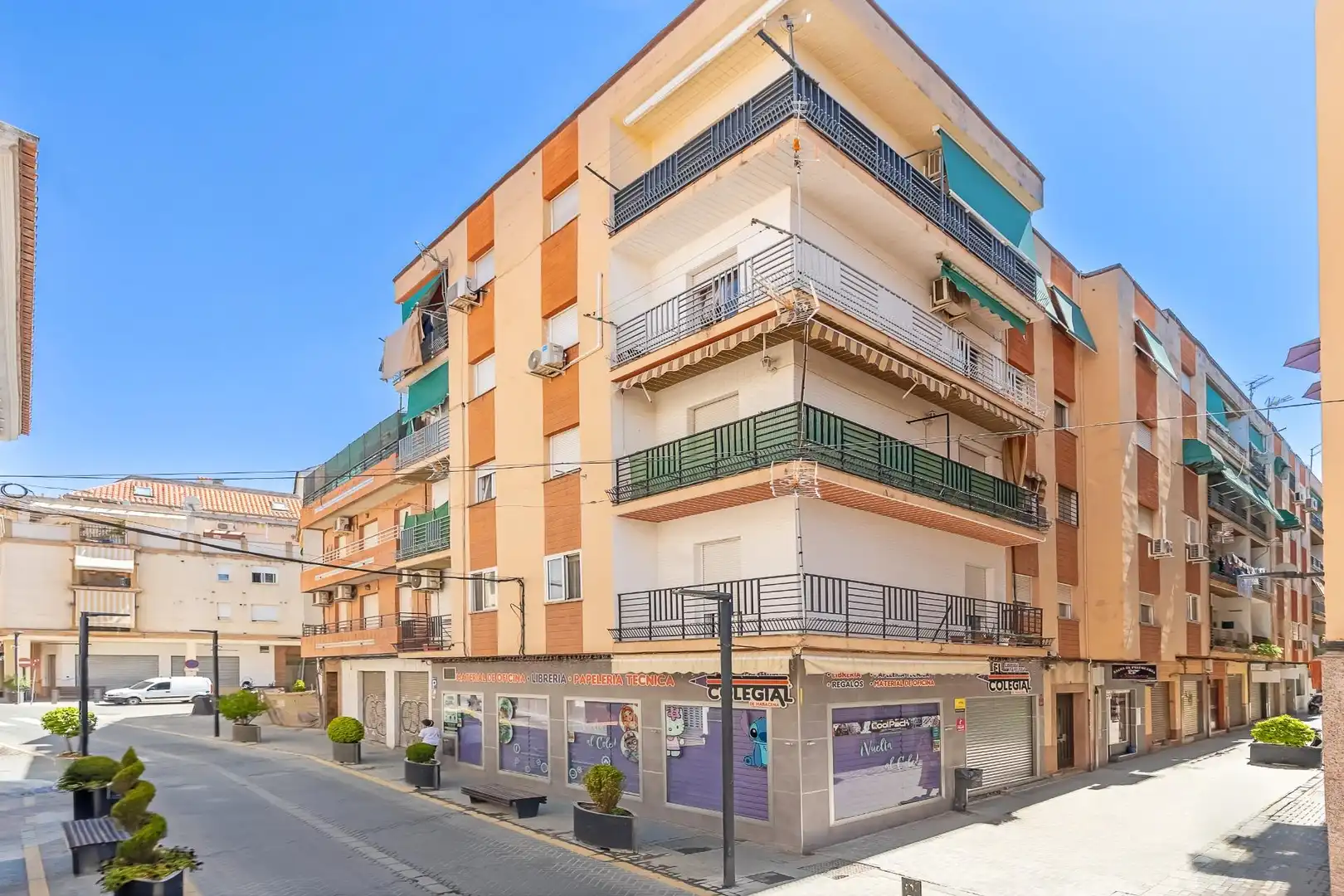 Exterior view of Flat for sale in Maracena  with Balcony