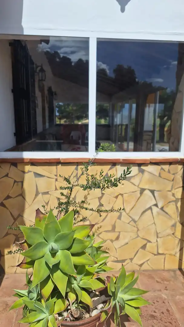 Garten von Country house zur Miete in Vélez-Málaga mit Privatgarten, Terrasse und Schwimmbad