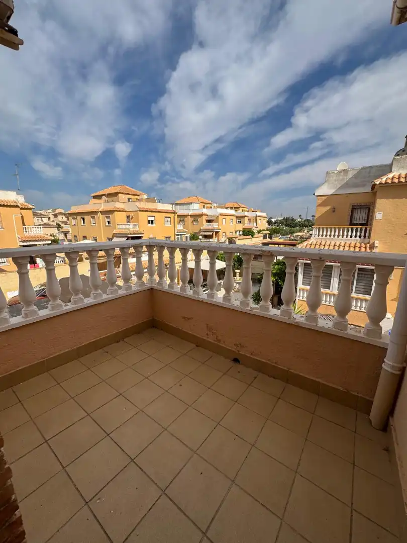 Terrassa de Casa adosada en venda en Rojales amb Aire condicionat, Calefacció i Jardí privat