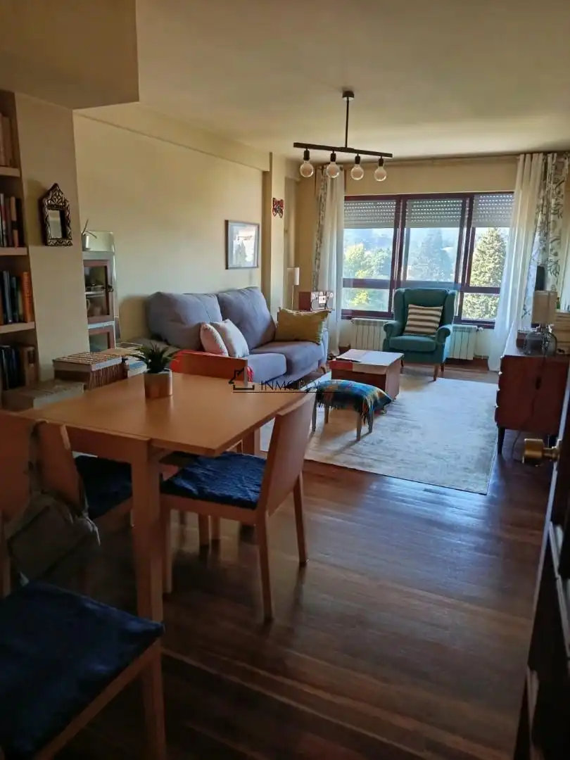 Living room of Flat for sale in Pontevedra Capital   with Heating and Storage room