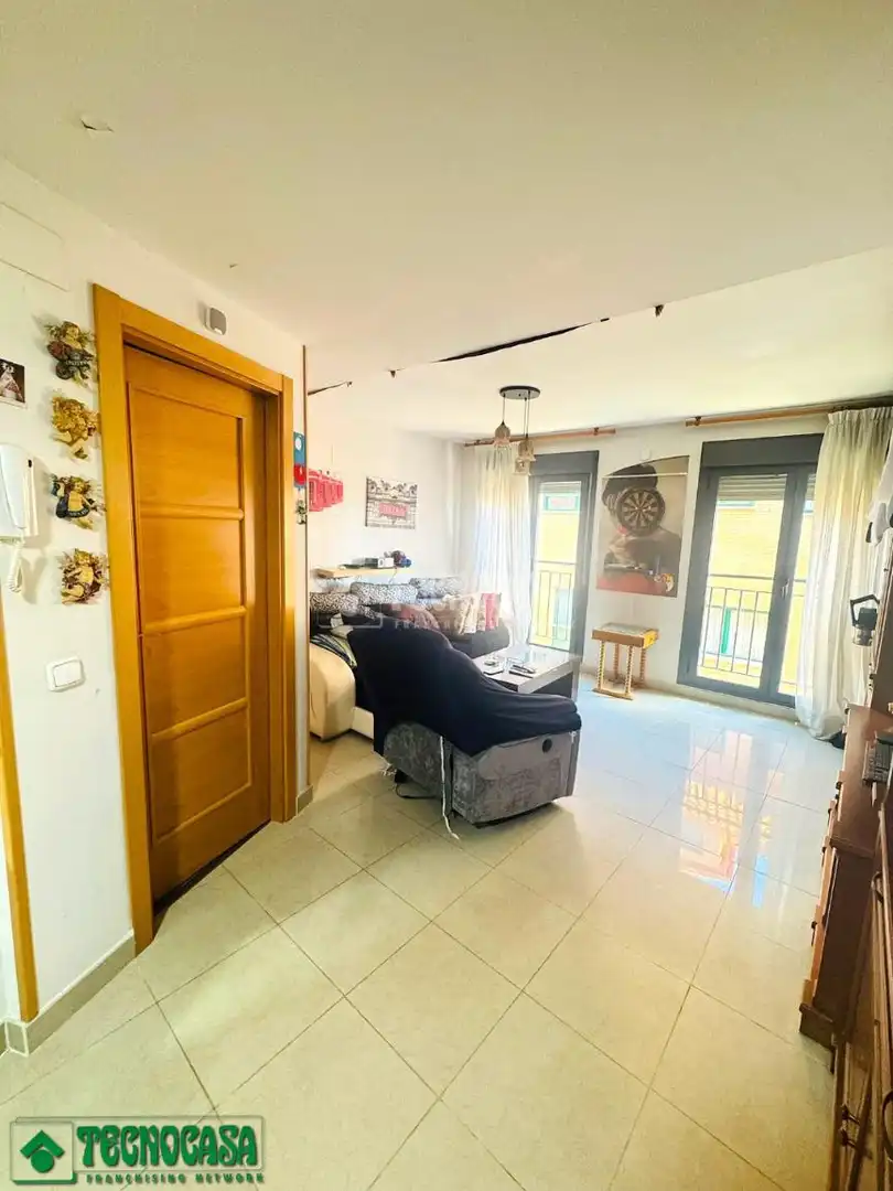 Sala de estar de Piso en venta en Casarrubios del Monte con Aire acondicionado
