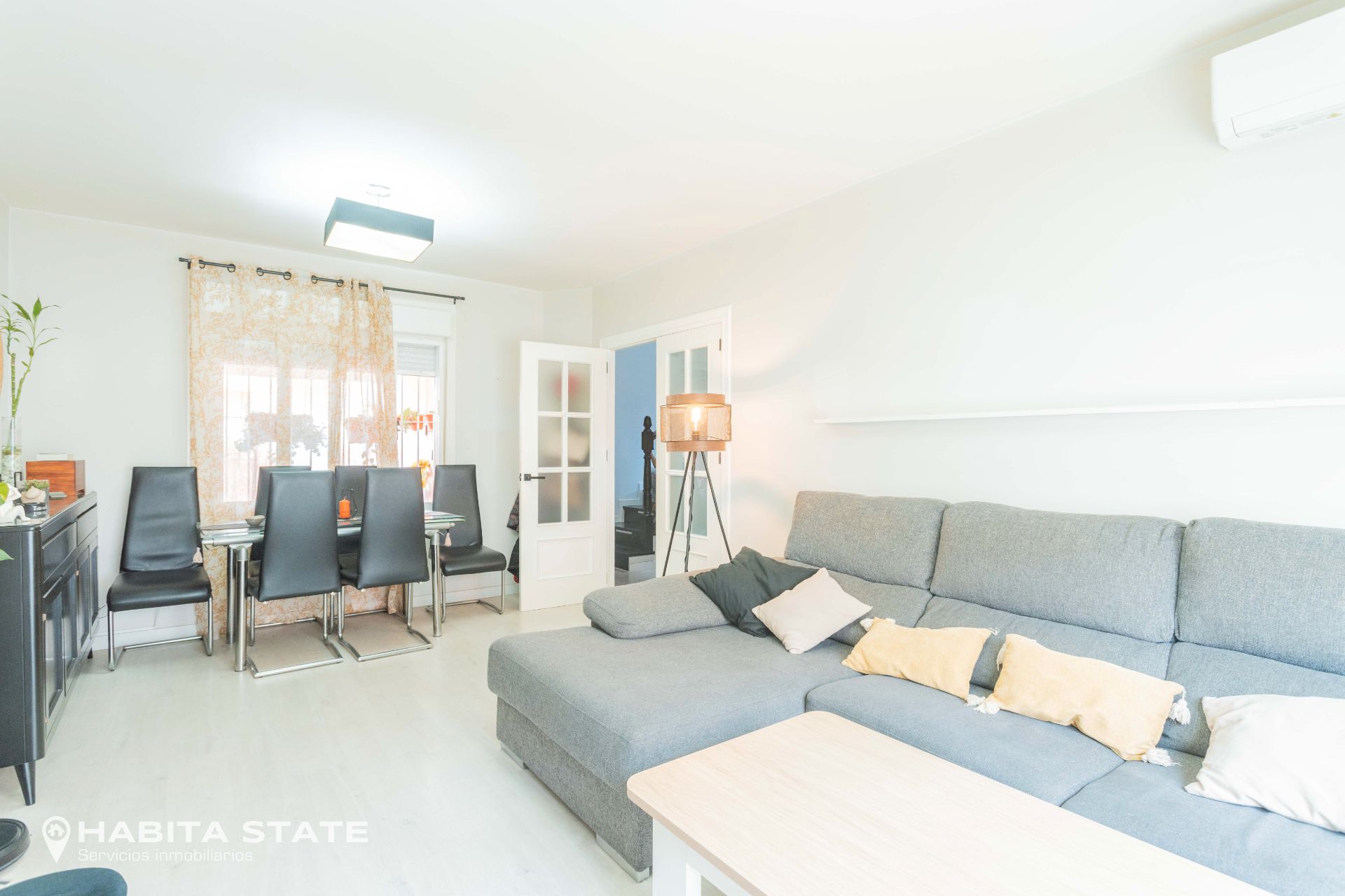 Living room of Single-family semi-detached for sale in Huércal de Almería  with Air Conditioner, Heating and Private garden