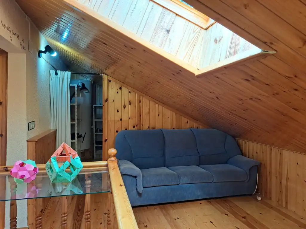 Sala de estar de Dúplex en venta en Fígols con Calefacción, Parquet y Trastero