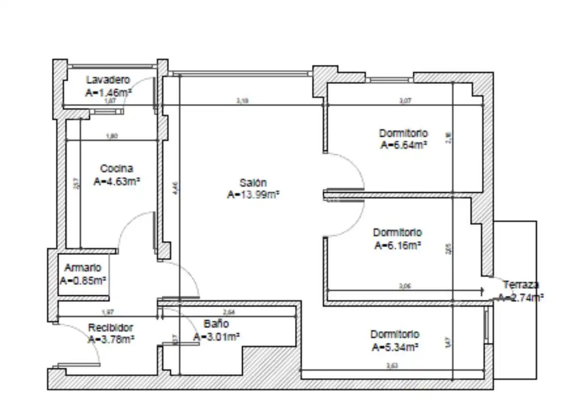 Appartement avec ascenseur à vendre à Ciudad Lineal, imagen 22