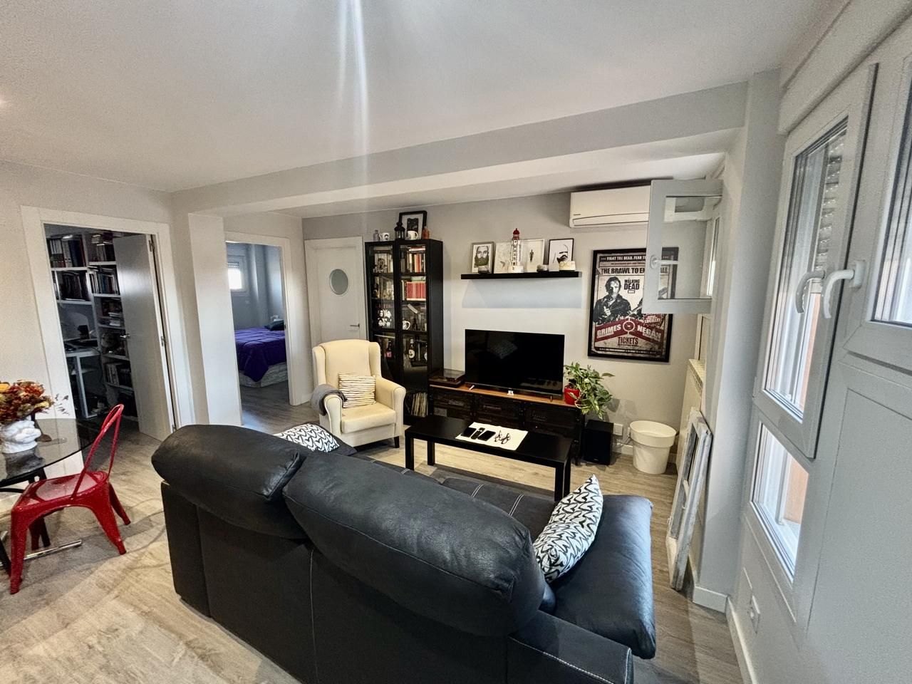 Living room of Flat for sale in  Zaragoza Capital  with Air Conditioner and Heating