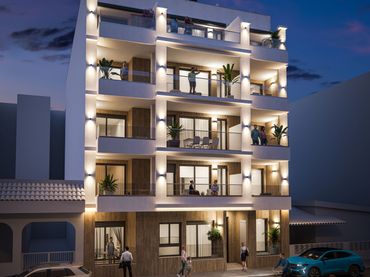 Ático de obra nueva con piscina en venta en Calle Capitán García Gea