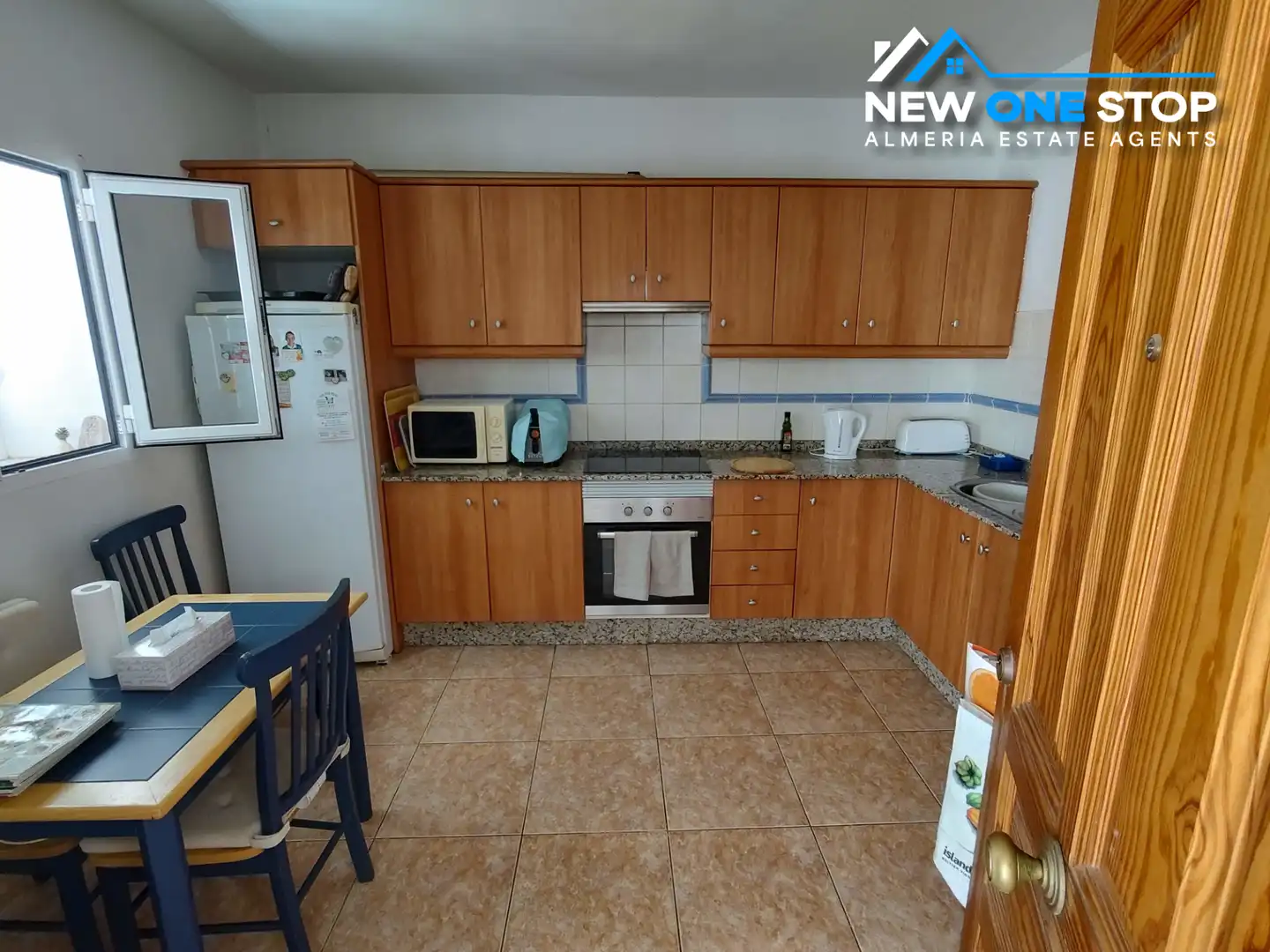 Cocina de Casa o chalet en venta en Mojácar con Aire acondicionado, Jardín privado y Terraza