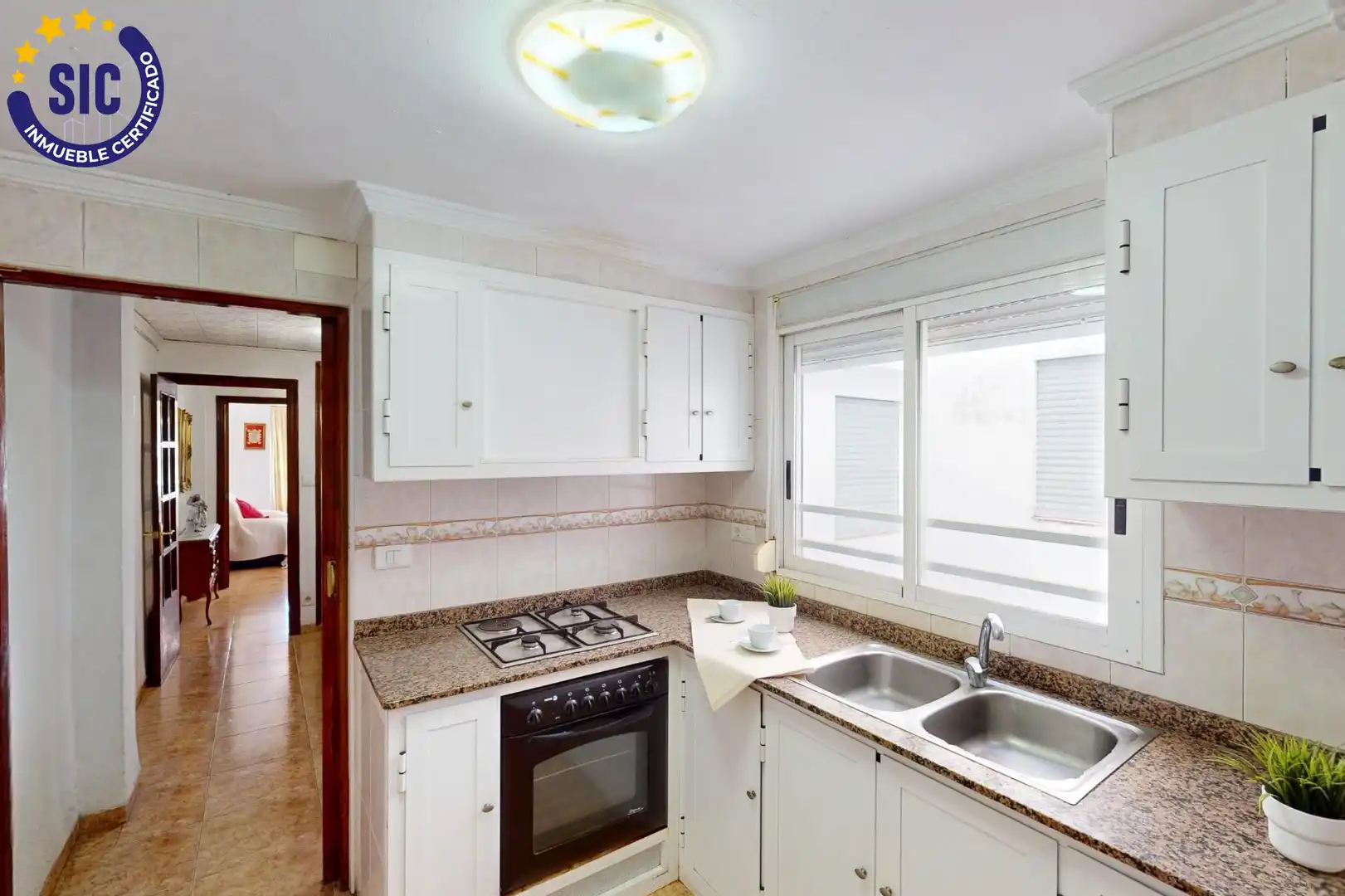 Küche von Wohnung zum Verkauf in Castellón de la Plana / Castelló de la Plana mit Möbliert
