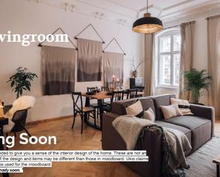 Living room of Apartment to rent in  Barcelona Capital  with Air Conditioner, Heating and Furnished