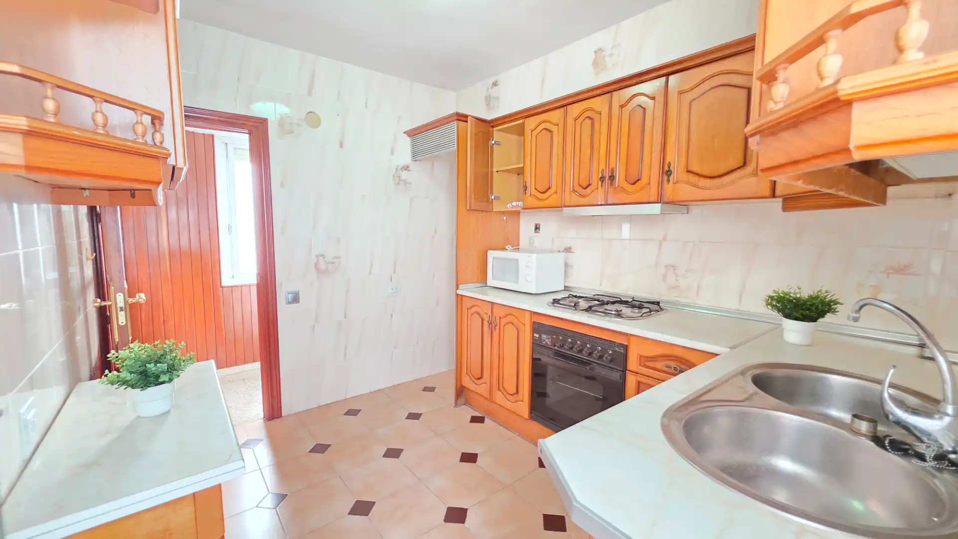 Kitchen of Flat for sale in Jaén  with Air Conditioner, Heating and Terrace