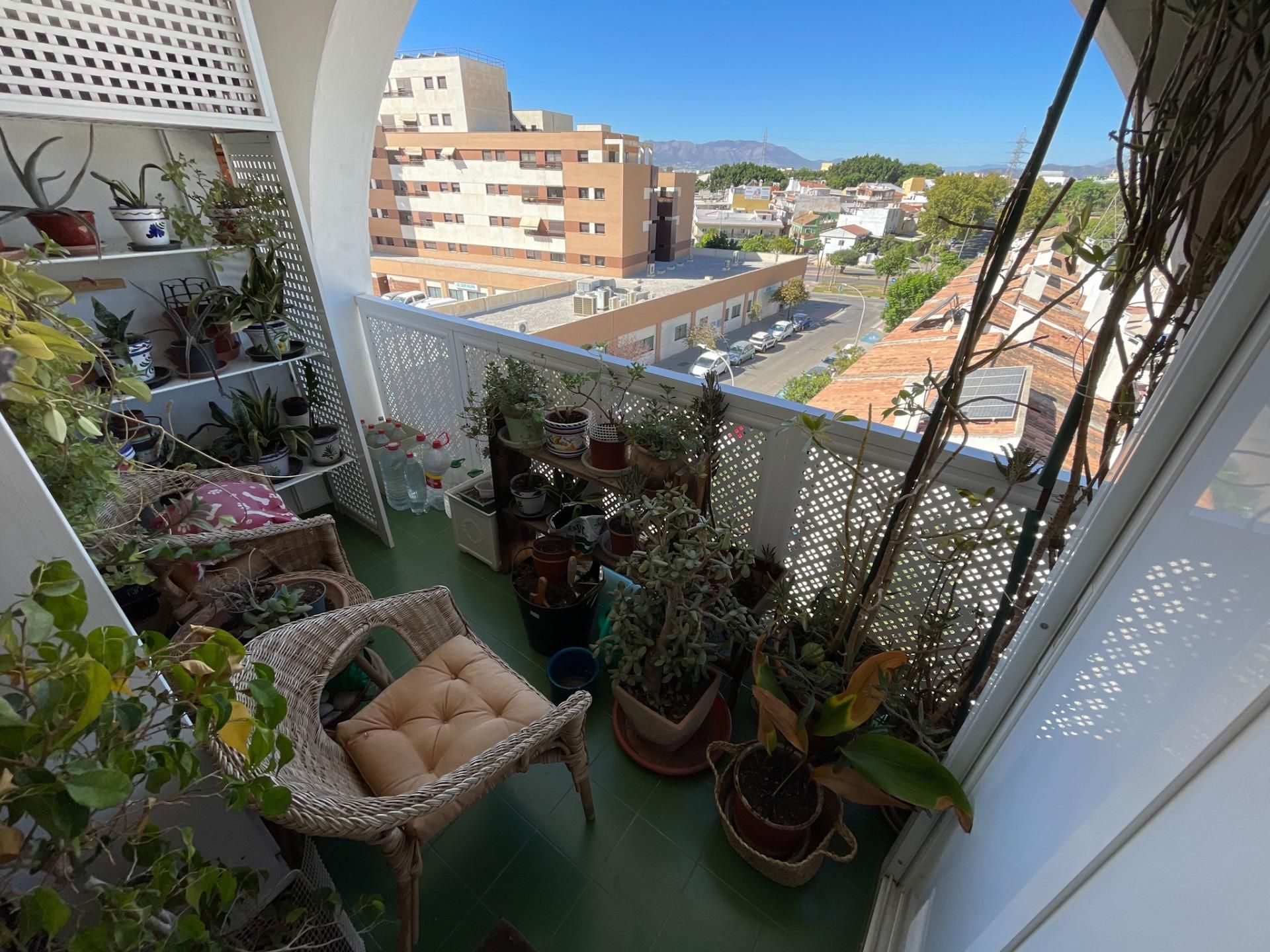 Balcony of Flat for sale in Málaga Capital  with Air Conditioner, Terrace and Balcony