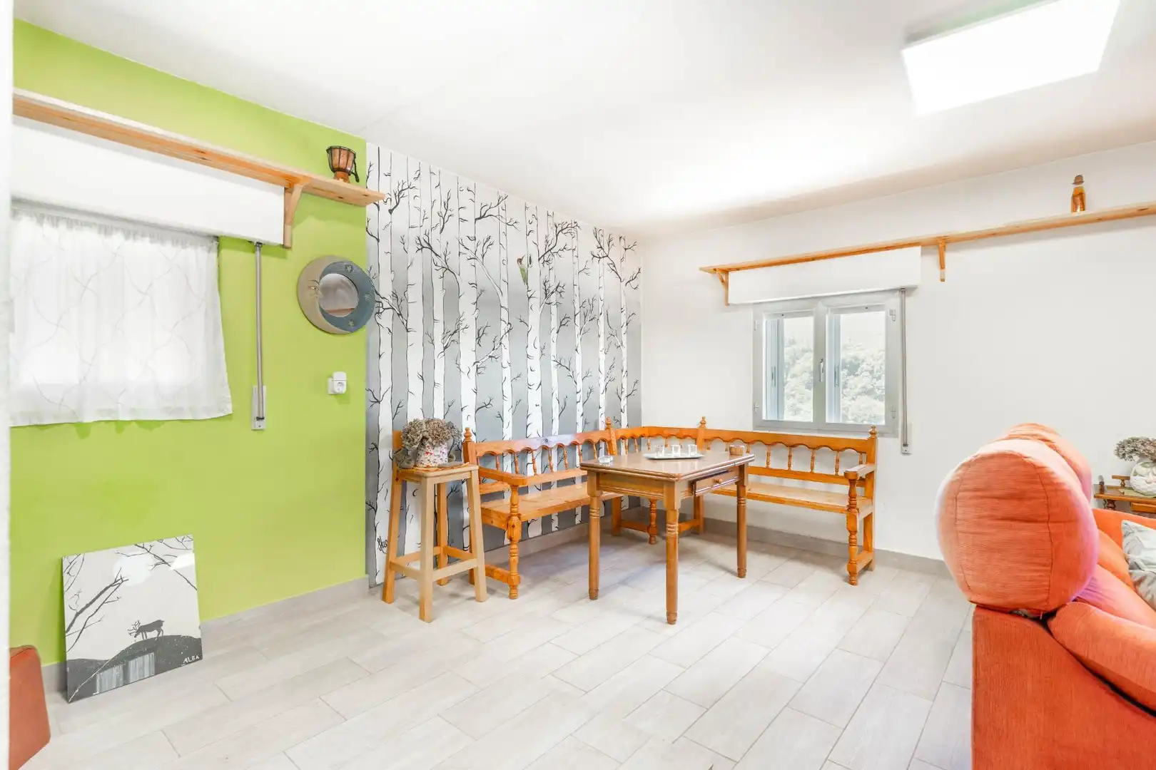 Menjador de Casa o xalet en venda en Ibias amb Calefacció, Terrassa i Moblat