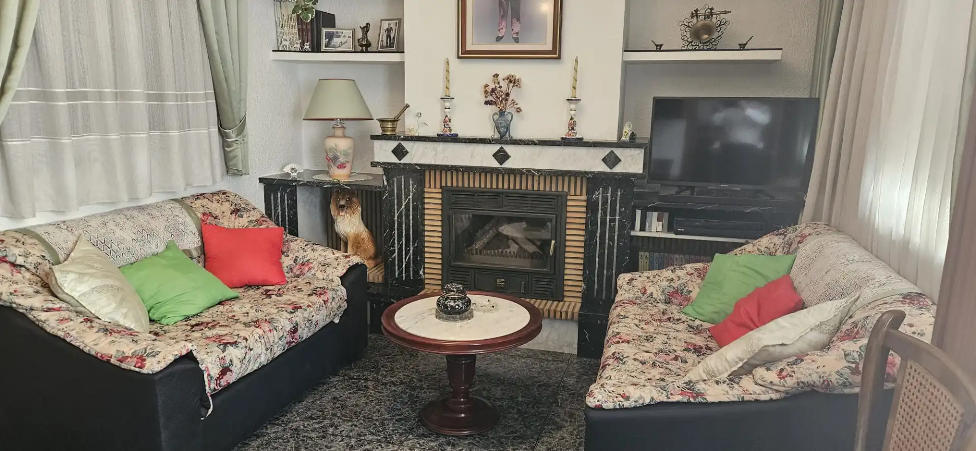 Sala de estar de Piso en venta en La Canonja con Aire acondicionado, Trastero y Amueblado