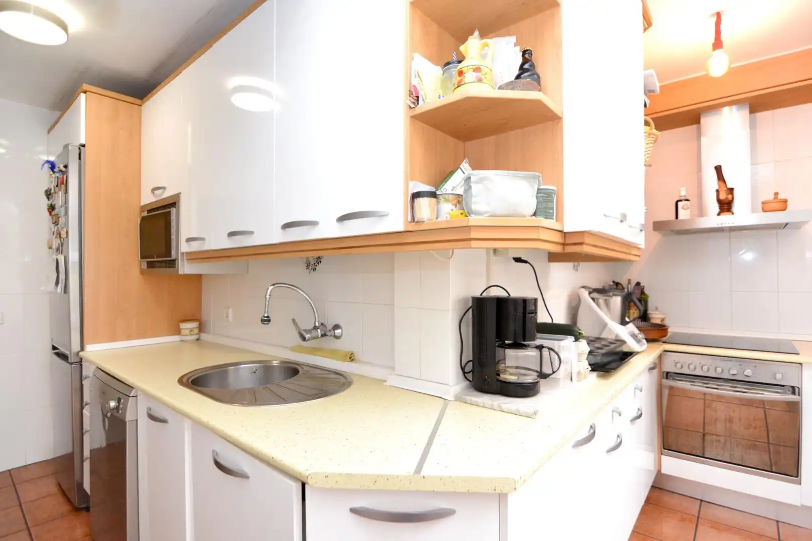 Cocina de Planta baja en venta en Móstoles con Calefacción, Parquet y Terraza