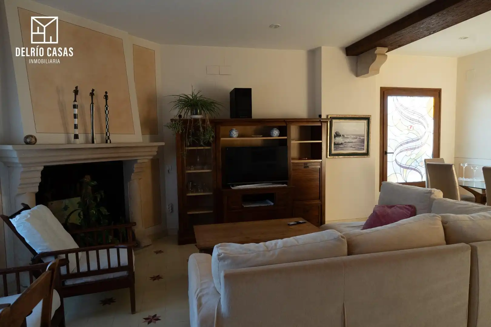 Sala de estar de Casa o chalet de alquiler en Mazagón