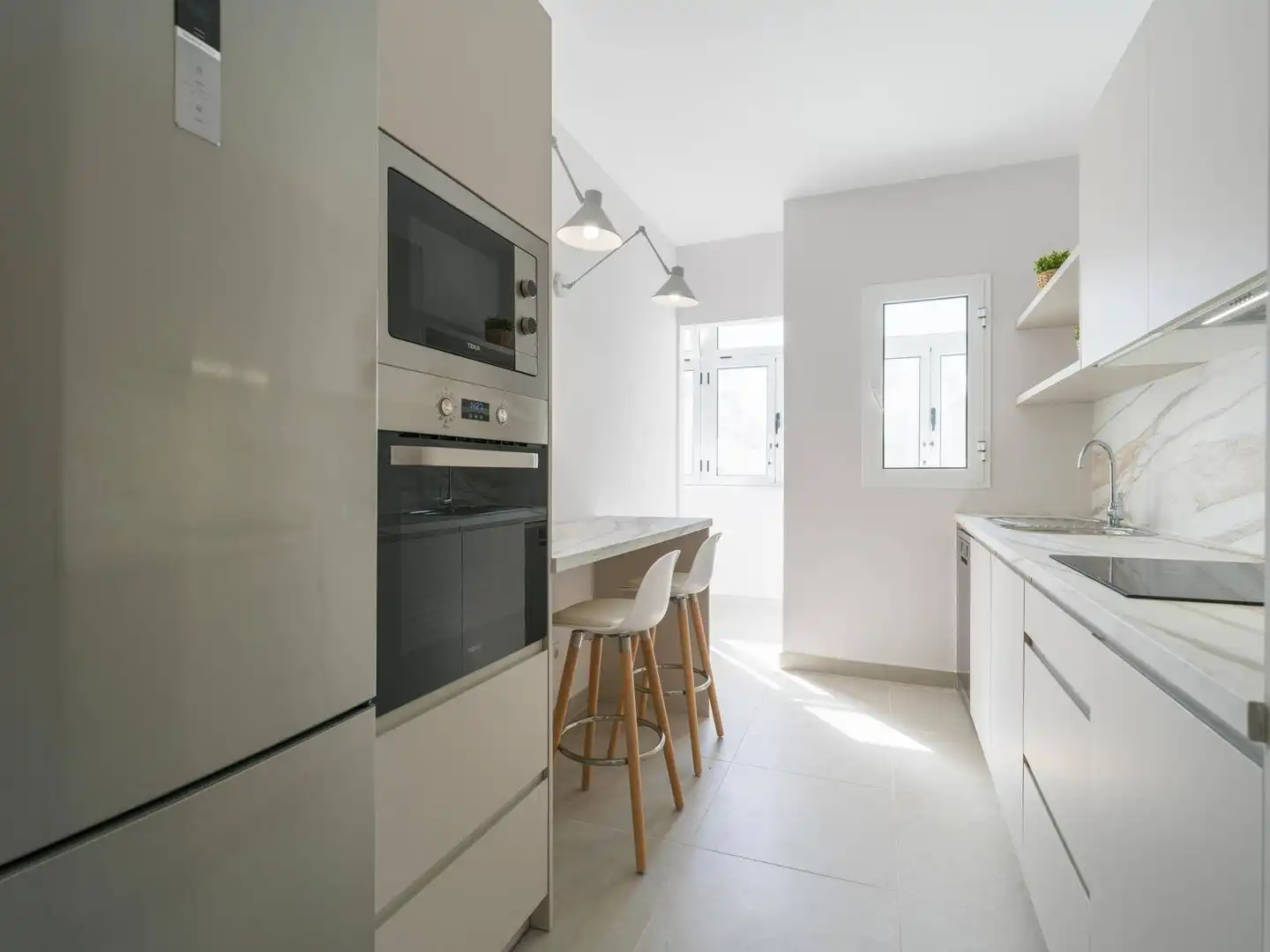 Kitchen of Flat for sale in Las Palmas de Gran Canaria  with Air Conditioner and Balcony