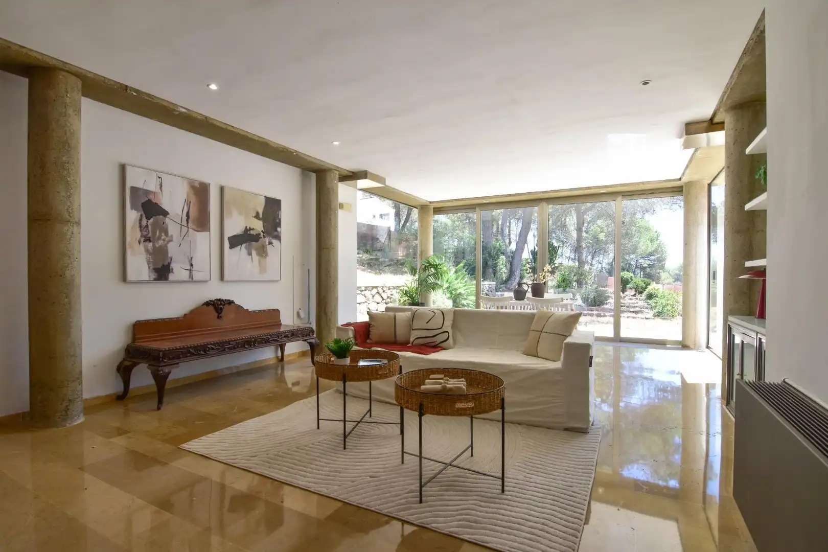 Wohnzimmer von Haus oder Chalet zum Verkauf in Gilet mit Heizung, Privatgarten und Terrasse
