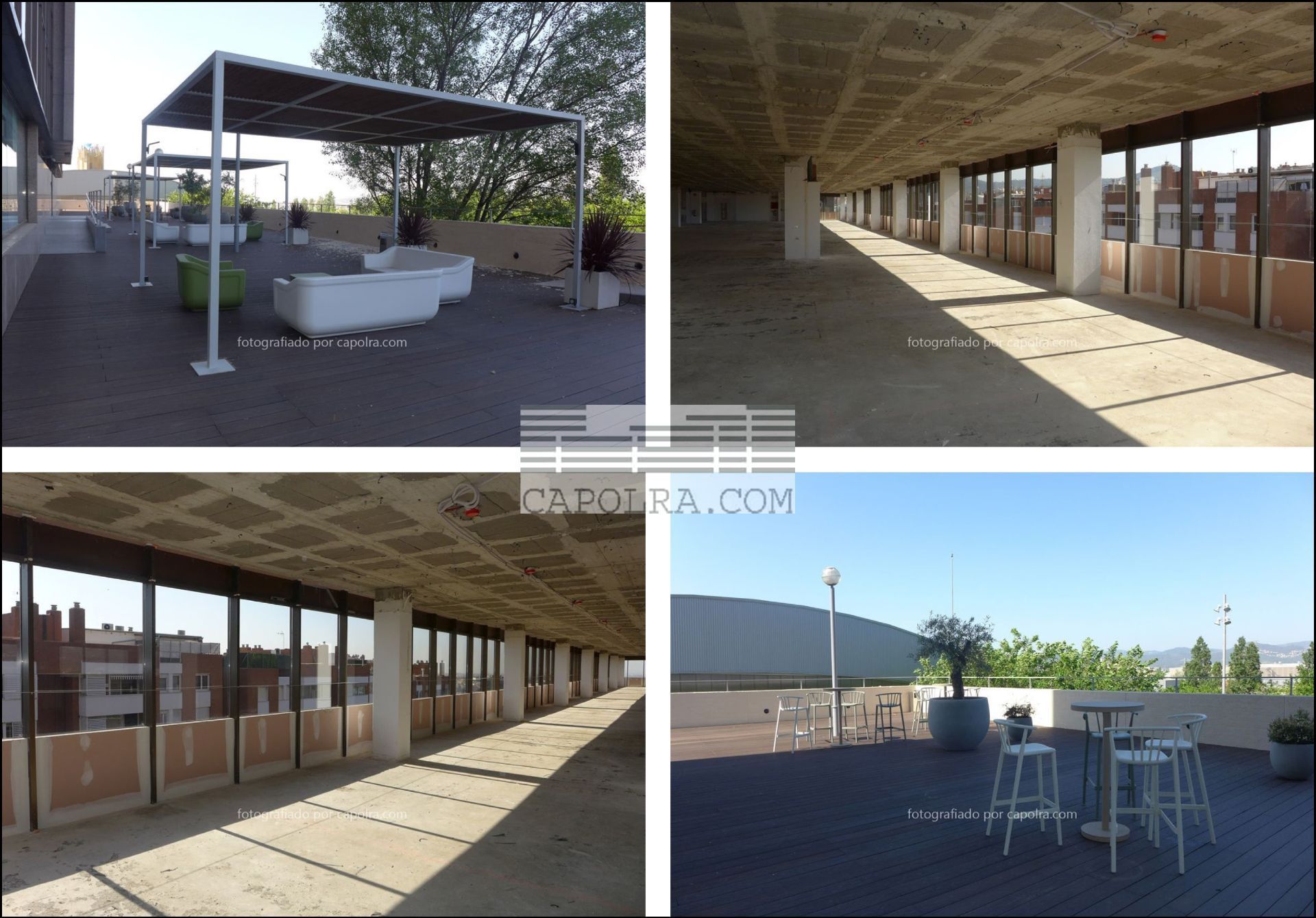 Terrassa de Oficina de lloguer en Sant Joan Despí amb Aire condicionat i Calefacció